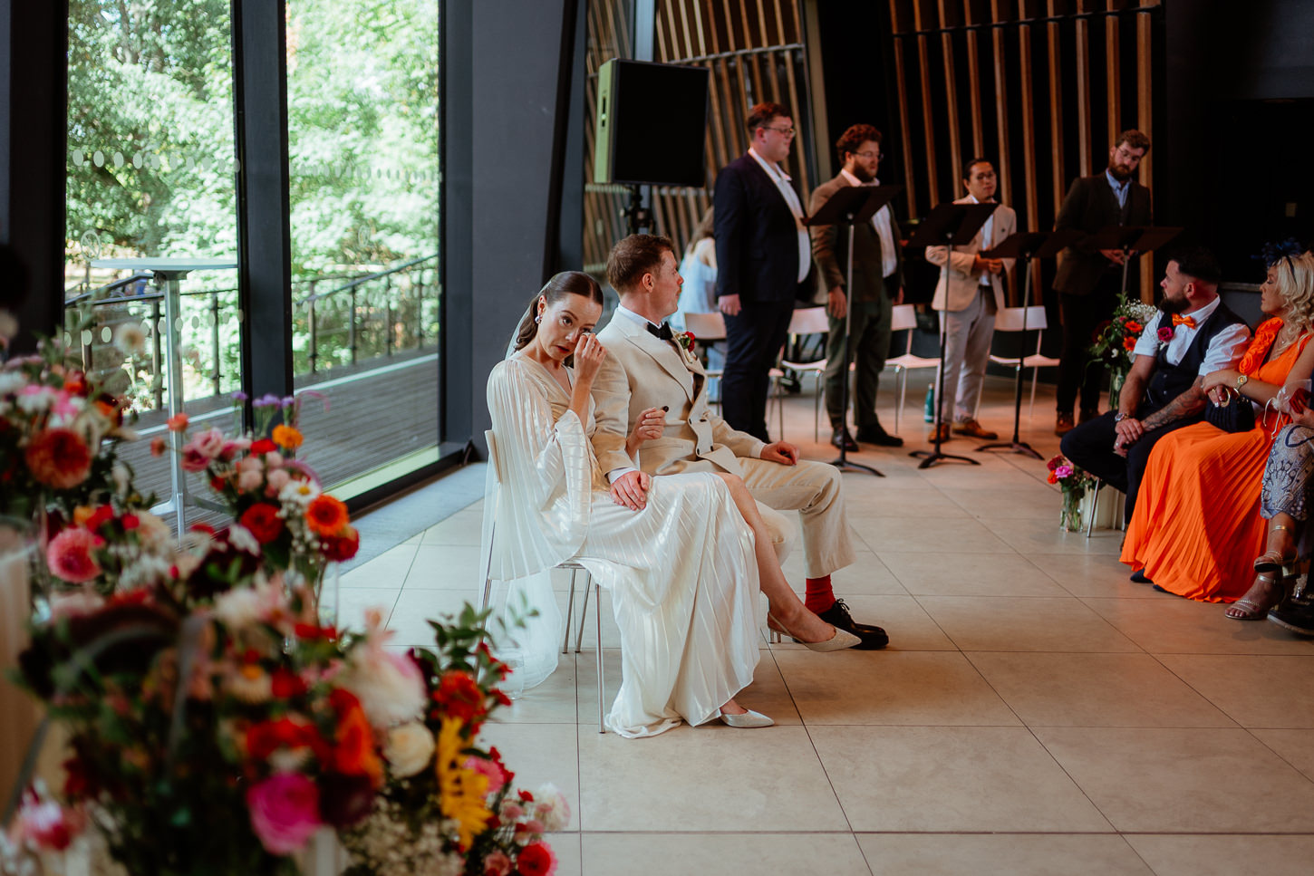 ISSY NATHAN ROYAL WELSH COLLEGE MUSIC AND DRAMA THE BOTANIST CARDIFF WEDDING PHOTOGRAPHY 005