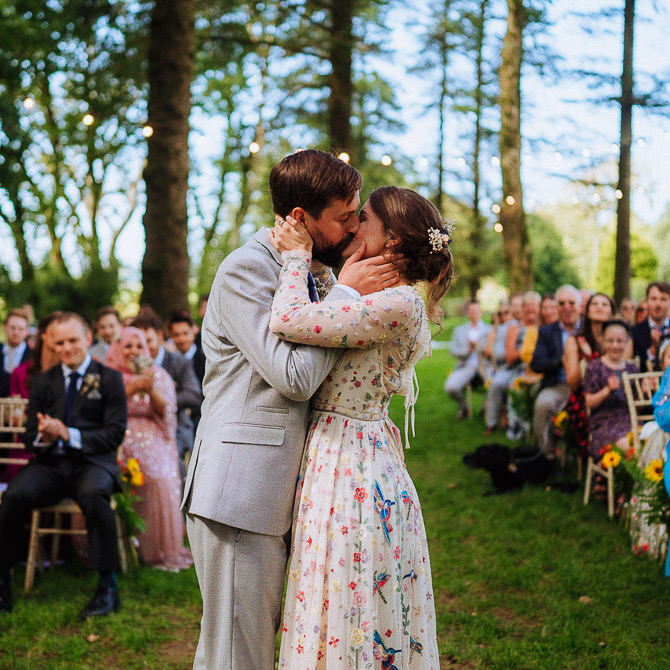Gellifawr Woodlan Retreat wedding photography West Wales